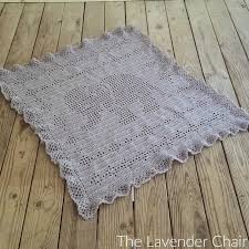 Filet Elephant Blanket Crochet Pattern The Lavender Chair