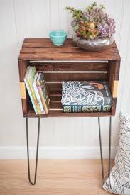 Then we took the wooden crate for packing of fruits and join it under the table as fourth leg in the wooden crate coffee table. 25 Stylish And Simple Crate Furniture Ideas Digsdigs