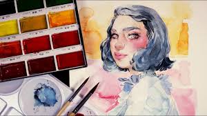 This article provides tips and a tutorial about mixing realistic skin tones with watercolors. How I Paint Skin With Watercolors Youtube