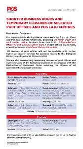 View what times and days the post office will be open and closed. Updated By Pos Laju Our Courier Eses çç è† Maychelle Facebook