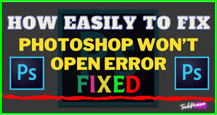 Show errors, warnings, and messages from the project of the currently selected document in the editor or the selected project in solution explorer. How To Fix Photoshop Won T Open Error In Windows 7 8 10 Techmaina