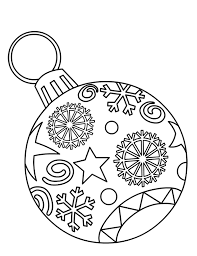 Bolas De Navidad Colorear