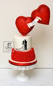 Valentines Wedding Gravity Defying Hearts Gravity Cake Anti Gravity Cake Gravity Defying Cake