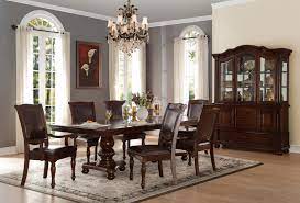 In other words, cherry dining room furniture is perfect; Homelegance Lordsburg Double Pedestal Dining Set Brown Cherry D5473 103 At Homelement Com