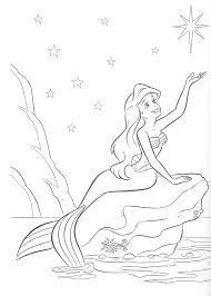 Do you like mermaids ? Free Printable Little Mermaid Coloring Pages For Kids