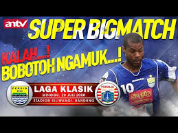 Macan kemayoran berhasil mencetak gol pembuka melalui m. Super Big Match Persib Vs Persija Seru Abiezz Liga Indonesia 2008 Laga Klasik Youtube