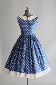 Black And Blue Or White And Gold Dress Original Photo Vintage 1950s Dress 50s Cotton Dress Lanz Originals Blue Etsy Vintage 1950s Dresses Vintage Dresses Beautiful Dresses