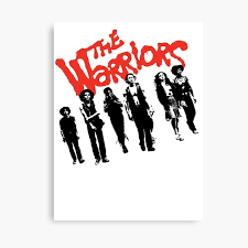 Your best bet is to browse for something similar. The Warriors Movie Canvas Prints Redbubble