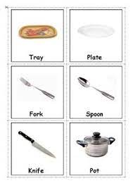 Kitchen Vocabulary Cards Kitchen Tools Kitchen Utensils Real Kitchen Food Tool Kitchen Tools