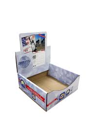 It S A Protective Shipping Box And Fold Up The Lid And It Becomes A Counter Display See Other Cost Effect Custom Displays Point Of Sale Display Pop Display