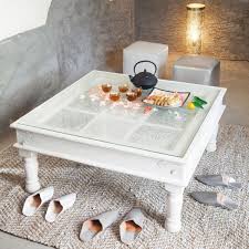 Indian White Square Coffee Table Udaipur Coffee Table Living Room Furniture Online Indian Coffee Table