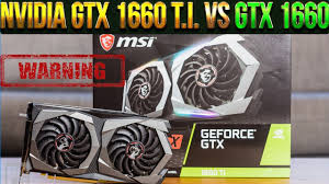 Gaming technology includes support for directx raytracing (dxr) on geforce gtx 1060 6gb (and higher) and geforce gtx 1660 (and higher) gpus. Best Gpu For Gamers And 4k Editing Nvidia Gtx 1660 Ti Vs Gtx 1660 Msi 1660 Ti Ventus Xs Review Youtube