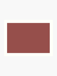 Marsala 18 1438 Tcx Pantone Color Of The Year 2015 Pantone Color Trends Solid Colors Fashion Colors Art Print