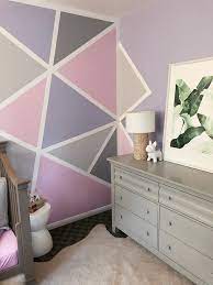 Check spelling or type a new query. Home Decor Geometric Accent Painted Wall Girl S Room Love Maegan