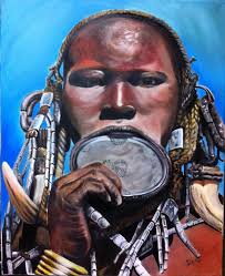 Native People series artwork in progress