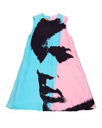 Stephen Sprouse x Andy Warhol SS1998 "Self Portrait" Silk Dress — Middleman  Store
