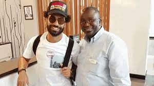 Kenya's michael olunga celebrates at the end of the match. Mohamed Salah In Kenya For One Day Teller Report