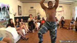 DANCING BEAR - Interracial CFNM Cock Party with Dani...