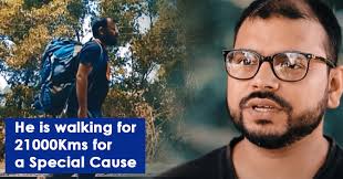 How Kiran Verma Is Raising Awareness For Blood Donation With His Walk All  Across India