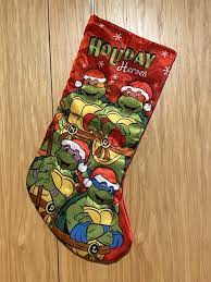 Nickelodeon Teenage Mutant Ninja Turtle Satin Christmas Stocking by Kurt S  Adler | eBay
