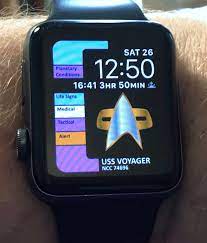 Taking an ecg right now. Star Trek Apple Watch Faces Comics The Universe And Everything