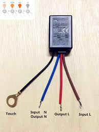 Light Touch Lamp Dimmer Switch Control Module Sensor 220v For Incandescent Led Ebay