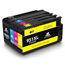 Ikong New Updated Replacement For Hp 950xl 951xl Ink Cartridges One Set Works With Hp Officejet Pro 8600 8610 Printer Ink Cartridges Hp Officejet Ink Cartridge
