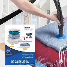 9 Pack X5 Super Jumbo Xl Largest Vacuum Space Saver Storage Bag X4 Travel Bag Walmart Com Walmart Com