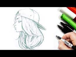 رسم سهل تعليم الرسم والتلوين youtube female sketch art female
