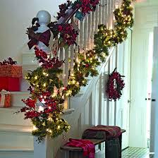 Christmas Hallway Decorating Ideas To Impress Your Guests Christmas Hallway Christmas Staircase Christmas Decorations Living Room
