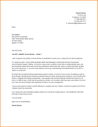 50 Social Work Cover Letter Examples Py6x Cover Letter Example Cover Letter For Resume Social Work