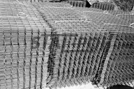 Geschweister Zaun Aus Verzinktem Gitter 10x10 Fi 2 5 Zaun Gitter