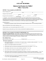 Mcdonalds crew trainer ll resume. City Of Memphis Human Resources Fmla Documents Form 1c Fill And Sign Printable Template Online Us Legal Forms