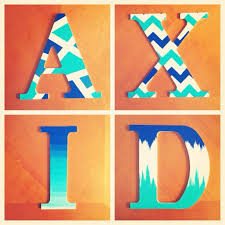 Pin By Erin Brandsgard On Things I Ve Made Sorority Crafts Painting Wooden Letters Painted Letters