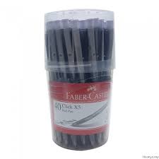 Rated 0 out of 5. Faber Castell Click X5 Ball Pen Black 0 5mm Set Of 40
