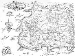 Fictional Maps Fantasy Map Wheel Of Time Books Imaginary Maps