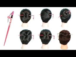 Who said juda hairstyles are restricted to weddings and formal functions? 6 Easy And Amazing Juda Hairstyle With Bun Stick Artsycraftsydad