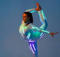 Light up costume for light shows and performances - by ETEREshop