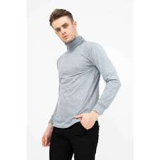Berikut ini adalah beberapa model kaos pria yang kekinian. Jual Turtle Neck Pria Lengan Panjang Kaos Slim Fit Kerah Tinggi Houseofcuff Allsize Fit L Online April 2021 Blibli