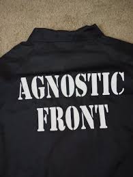 Vintage Agnostic Front Windbreaker 90s | eBay