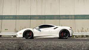 There has never been an easier or more complete wheel search available on any other website. White Ferrari 488 Gtb On Brixton Forged Pf5 Wheels