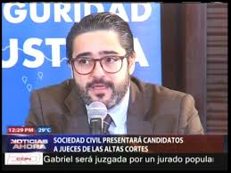 Sociedad civil presentará candidatos a jueces de altas cortes