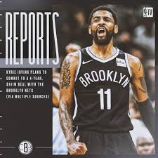 The newest brooklyn nets, kyrie irving and kevin durant, were introduced in front of the brooklyn home crowd for the first time ever ahead of their showdown. Kyrie Irving Brooklyn Nets Wallpapers Wallpaper Cave