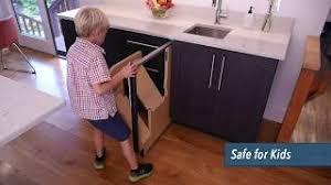 This actually makes it twice as useful. Pull Out Cabinet Step Stool