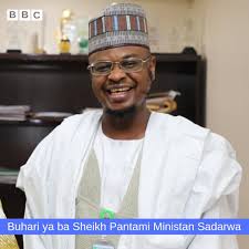 Pantami was not physically present at the meeting but attended virtually from his office. Bbc News Hausa On Twitter Sheikh Isa Ali Pantami Shi Ne Ministan Sadarwa Na Tarayyar Najeriya Yayin Da Janar Bashir Magashi Shi Ne Sabon Ministan Tsaro Https T Co Vspdsndgpi Https T Co Zhgawcshyr