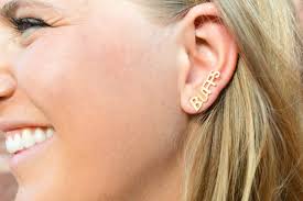 CU BUFFS Climber Earrings