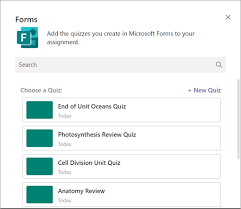 Uit te voeren met bing of het invullen van een quiz. Assign Quizzes To Students Through Microsoft Teams