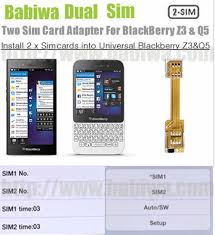 You will see a sim card logo attached to it. Bw 2zq 05 Babiwaa C Magicsim Series Dual Sim Card Adapter For Blackberry Z3 And Q5