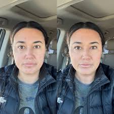 4 drops. That's all it took. 🤩 4 drops of Skin Tint + Mascara + Lip Balm  🤩 It's light as a feather so it looks and feels like skin! It's is