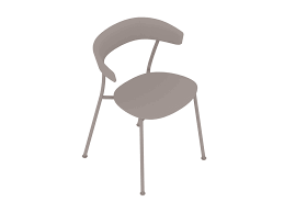 Shop for wooden white chairs online at target. Leeway Chair Metal Frame Wood Seat 3d Product Models Herman Miller